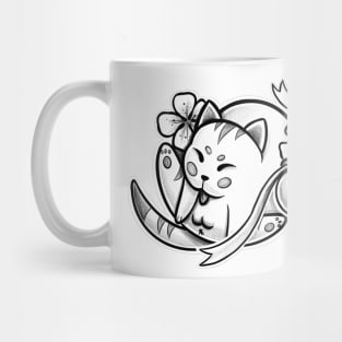 Japanese, clean cat Mug